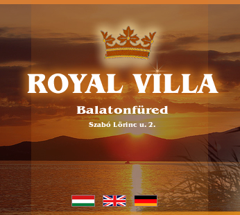 Royal Villa Balatonfred. balatoni pihens, balatoni dls, belfldi nyarals, klimatizlt apartmanok csendes krnyezetben